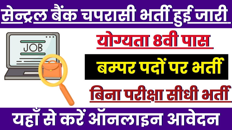 Central Bank Bharti 2025