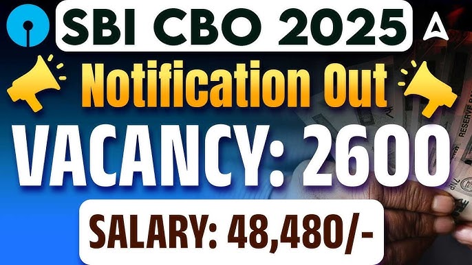 Sbi Cbo Bharti 2025